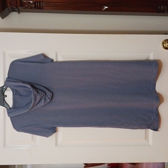 COPY - Womens Cable & Gauge Tunic Hoodie Top Sz.Lg. Blue Zip 20"Pit to Pit Leng… - Picture 8 of 10